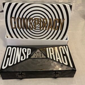 Conspiracy Eyeshadow Palette - Sleek Black and Gold by Unknown Brand